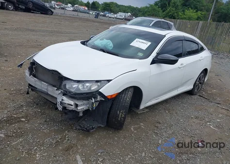 2016 Honda Civic Ex-L из США, поврежденный, VIN 2HGFC1F7XGH655138